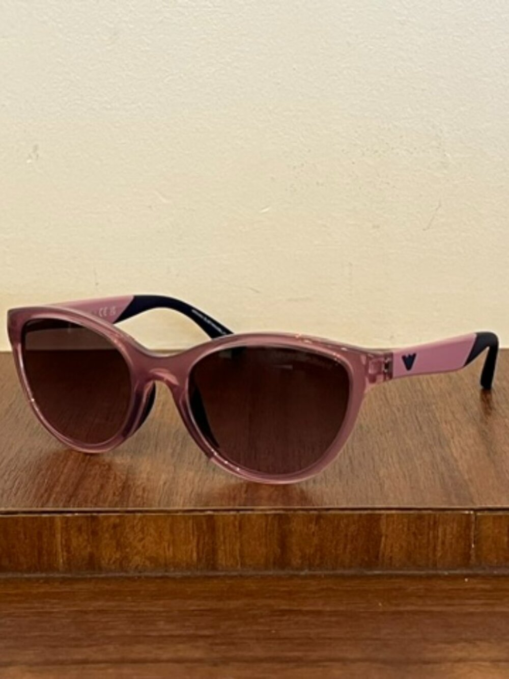 Emporio Armani EK4003 Pink/Purple Sunglasses, 5376/46, 48-17-125 2N